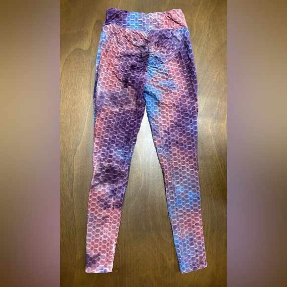 Eye Candy Multicolor Leggings Set Top Size Medium Leggins Size  Small (0345) - Picture 6 of 16